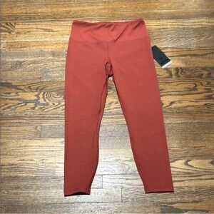 90 Degree By Reflex Women's High-Waist Rust Leggings